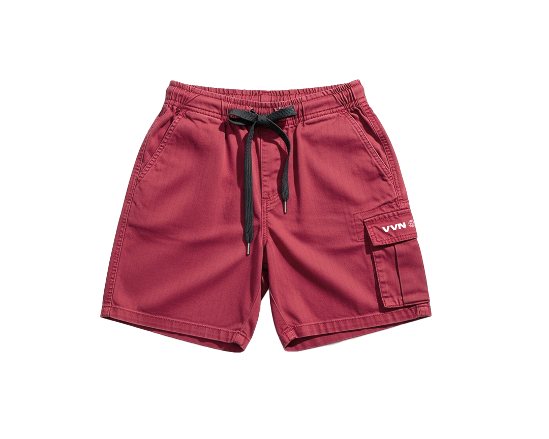 SHORT SARJA CARGO VINHO